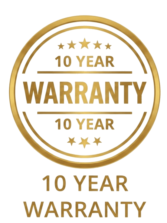 Why Feature - 10 Years Warranty