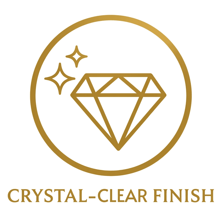 Why Feature - Crystal Clear Finish